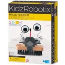 Игровой набор 4M KidzRobotix Робот-щетка 00-03282