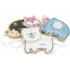 Шнуровка деревянная Viga Toys PolarB Зверюшки 4 шт 44044