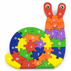 Пазл деревянный Viga Toys Улитка 55252