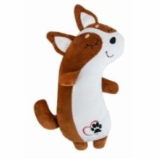 Мягкая игрушка DGT-PLUSH Корги Плюша 30 см коричневый SPKR01_SU