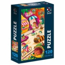 Пазлы картонные Vladi Toys De.tail Фруктовый городок 120 деталей DT100-24