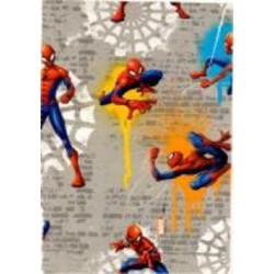 Бумага для упаковки Marvel лицензированная с принтами 70x150 см