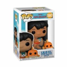 Игровая фигурка Funko POP! серии Лило и Стич Лило с рыбкой 55621