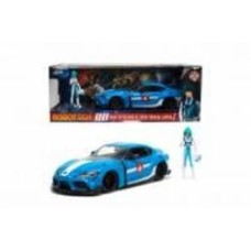 Автомобиль Jada 1:24 Роботех Тойота Супра с фигуркой Макса Стерлинг 253255051