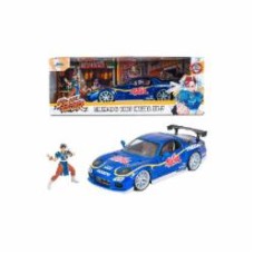 Автомобиль Jada 1:24 Уличный боец Mazda RX-7 с фигуркой Чан-ли 253255062