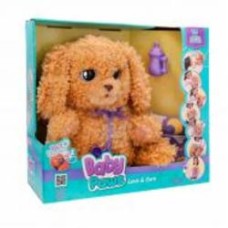 Игрушка интерактивная Baby Paws Игривый щенок лабрадудля 25 см бежевый 921153IM