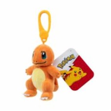 Мягкая игрушка Pokemon Чармандер на клипсе 9 см оранжевый PKW3920