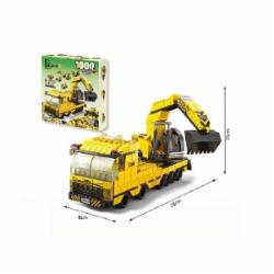 Конструктор SHANTOU YISHENG Строительная техника 1000 деталей K8832-2