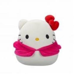 Мягкая игрушка SQUISHMALLOWS Хеллоу Китти в образе Моя Мелоди 20 см разноцветный SQSN00390