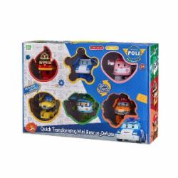 Игровой набор Spin Master Миниспасители-трансформеры Делюкс 6 шт. ZR-915