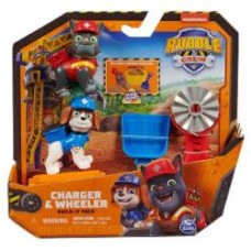 Игрушка Spin Master Кремез и команда Набор из двух фигурок щенков и кинетического песка (Уловка и Заряд) SM28503/6066685