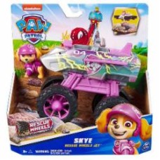 Игровой набор Spin Master Щенячий патруль Большой спасательный автомобиль-трансформер с водителем Скай (серия Мега колеса) SM17776/6069303