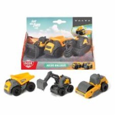 Игровой набор Dickie Toys Вольво Микростроители 3722009