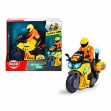 Мотоцикл гоночный Dickie Toys Спасательный патруль с фигуркой 3712030