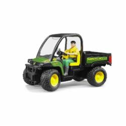 Игрушечный набор Bruder Мини-вездеход John Deere Gator XUV 855D с фигуркой 1:16 2490