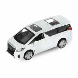 Автомодель TechnoDrive 1:32 Alphard белый KM6011Bl