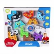 Игрушка развивающая Kiddi Smart Зверушки-пазлики 4562-KS