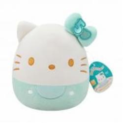 Мягкая игрушка SQUISHMALLOWS Хеллоу Китти 20 см изумруд SQSN00498