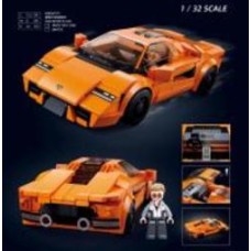 Игрушка-конструктор IQHB SLUBAN Model Bricks Спортивный автомобиль 2020 M38-B1127