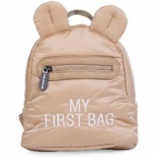 Рюкзак детский Childhome My first bag puffered beige CWKIDBPBE