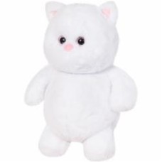 Мягкая игрушка Stip Кот пузатик 35 см белый