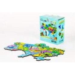 Пазл деревянный PuzzleOk Карта Украины PuzA4-22926
