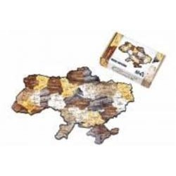 Пазл деревянный PuzzleOk Карта Украины PuzA3-01201