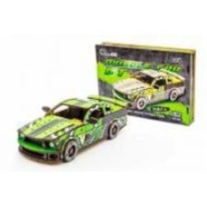 3D-конструктор PuzzleOk Muscle Car зеленый Puz-00640