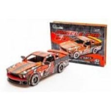 3D-конструктор PuzzleOk Muscle Car красный Puz-00641