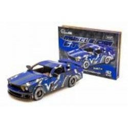 3D-конструктор PuzzleOk Muscle Car синий Puz-00642
