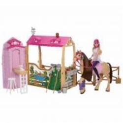 Кукольный набор Barbie Чудесная конюшня для лошадки HXJ44