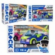 Конструктор Shantou Kids hits IBLOCK JUNIOR High-Speed Police Chase 118 дет. KH41/003/2