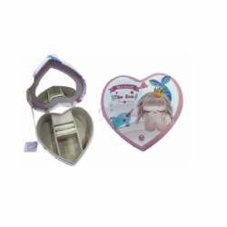 Шкатулка для украшений Qunxing Toys Русалочка в виде сердца FG240424016D