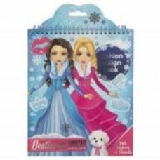 Набор для творчества Besties Книга модельера «Зимняя сказка» 961043