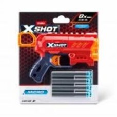 Скорострельный бластер Zuru X-Shot Excel Micro 2.0 Color Card (8 патронов) 36726TQ1R