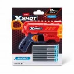 Скорострельный бластер Zuru X-Shot Excel Micro 2.0 Color Card (8 патронов) 36726TQ1R