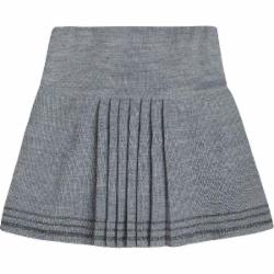 Юбка Герда с люрексом меланж ART KNIT серый 022459