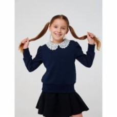 Джемпер для девочки Smil 116587 р.134 456 Темно-синяя 116587