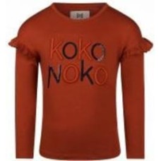 Реглан для девочки Koko Noko р.134 коричневый Q52938-37