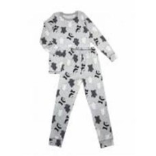 Пижама унисекс Luna Kids Панда р.164 серый