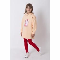 Туника для девочки Mevis 4383 р.122 бежевый Туника для девочки Mevis 4383 р.122 бежевый