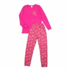 Пижама для девочек Luna Kids What a team! р.146 розовый