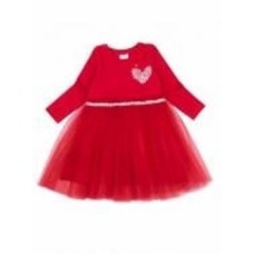 Платье Luna Kids с фатином р.92 красный