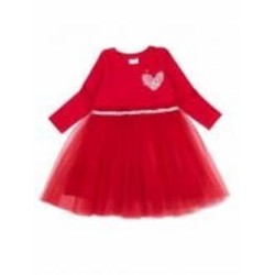 Платье Luna Kids с фатином р.92 красный