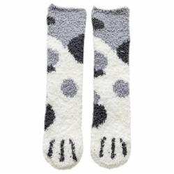 Носки детские HW размер 34-40 (22 см) р. one size белый с серым