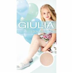 Колготки для девочек Giulia 20 (1) LOLA р.140-146 белый