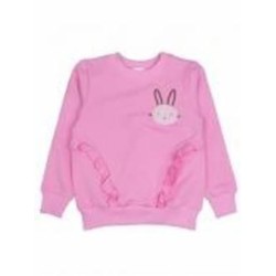 Свитшот для девочки Luna Kids Зайчонок р.92 нежно-розовый