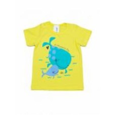 Футболка унисекс Luna Kids Кити р.92 желтый 0040