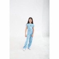 Костюм для девочек Obzor р.146 голубой Костюм для девочек Obzor р.146 голубой