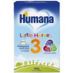 Сухая молочная смесь Humana Смесь сухая молочная Humana 3 Маленькие Горои 12м+, 500г